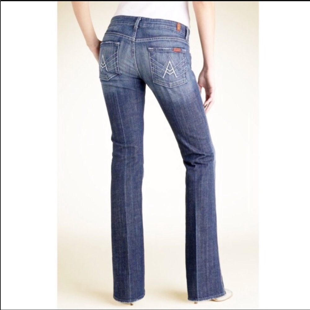7 For All Mankind “A” Pocket Flare Jeans Size 31